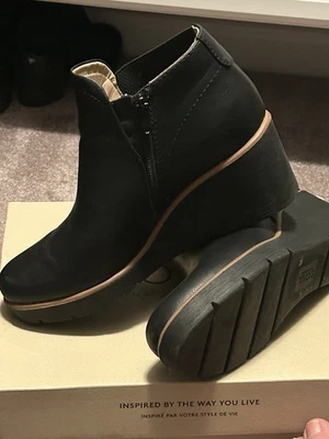 Botín Mujer Cuero Negro - Soul by Naturalizer Talla 8 Foto 1 de 4