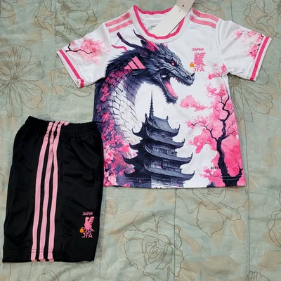 Японская футбольная футболка издание Sakura Dragon Blossom детские размеры - Изображение 1 из 4