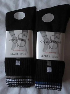 NUEVO CON ETIQUETAS - 10 PRS "DEPORTE CLÁSICO" CALCETINES NEGROS - TALLA 6-11 ENVÍO GRATUITO A REINO UNIDO - Imagen 1 de 4