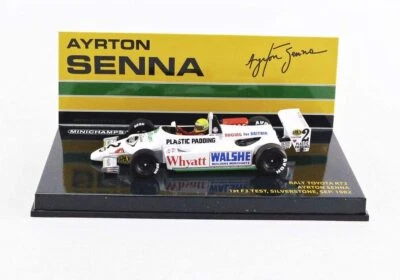 Mini Champs 1/43 Lart Toyota RT3 1982 F3 Silver Stone First Test September - Image 1 of 3