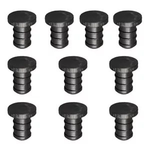 10 Pack PEX B Fittings 1/2" Plug (END CAP) Poly PPSU Barb Crimp ASTM F2159 - Picture 1 of 6