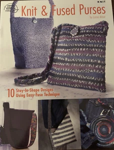 Knit & Fused Purses by Lorna Miser - Picture 1 of 2