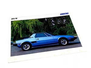 Fiat X1/9 1979 hoja informativa folleto - Imagen 1 de 1