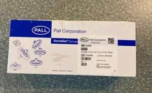 Filtros de jeringa de acrodisco Pall 4455 con membrana de PVDF - 0,2 μm, 13 mm - Imagen 1 de 10