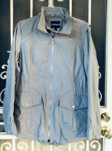 Gray Windbreaker from Express, sz L, NWOT. - Picture 1 of 6