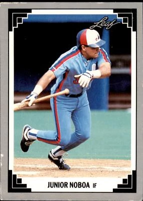 Junior Noboa #255 1991 Leaf - Image 1 of 2