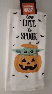 Toallas de cocina Star Wars Baby Yoda Halloween Grogu demasiado lindas Disney Mandalorian - Imagen 1 de 3