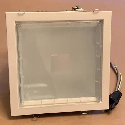 LEUCHTWERK 'Quadretto' HQI Deckenleuchte in Einbaukasten 220mm CDM-T G12 - Bild 1 von 4