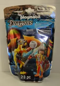 NEW PLAYMOBIL DRAGONS SET 23 pieces #5462 STONE DRAGON - Picture 1 of 3