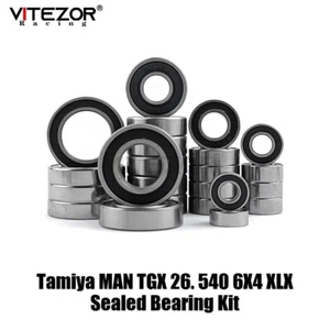 For Tamiya MAN TGX 26. 540 6X4 XLX Sealed Bearing Kit - Picture 1 of 5