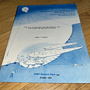 1980 SPLITTING ANVIL OVER IOWA on May 15 1977 by Duane Stiegler Univ. of Chicago - Picture 1 of 10