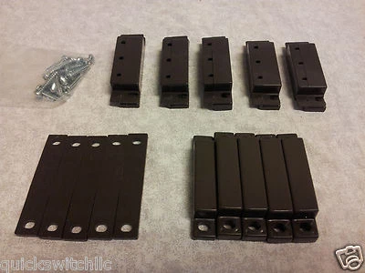Home Security Magnetic Door/Window Surface Mount Terminal Switch 10pack