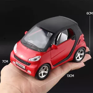 1:32 Mercedes-Benz SMART Miniatures Alloy Diecast Model Car Model Sound & Light - Foto 1 di 20
