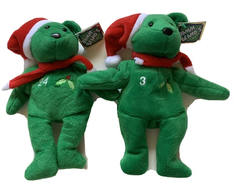 Lot 2 Ken Griffey Jr And Rodriguez #3 Salvino’s Beano Bammers Christmas Bear Cover