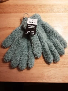 Aqua. Sparkling Gloves .One Size. Brand New With TAGS. - Picture 1 of 3