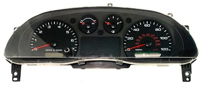 Cuadro de instrumentos velocímetro Ford Ranger 05-06 NEGRO con velocímetro OEM 5L5410849AH Foto 1 de 4