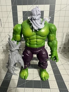 3D Printed - 1/12 Venomized Hulk Headsculpt And Hand SET Marvel Legends Scale - Picture 1 of 5