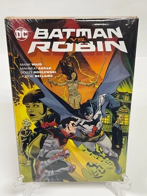 Batman vs Robin by Mark Waid New DC Comics HC Sealed Father vs Son