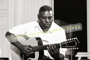 Impresionante HOWLIN' WOLF Newport Folk '66 - Impresión de archivo de calidad de museo 8,5"x11" - Imagen 1 de 1