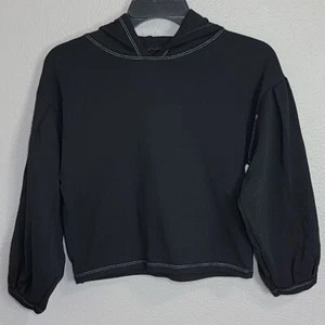 Zara Girls Puff Sleeve Sweatshirt  /size 10 - Picture 1 of 7