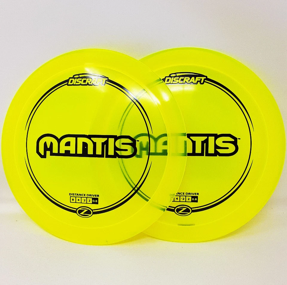 Set of (2) Discraft Elite Z Mantis 173-4g Yellow Black Stamp FREE SHIPPING 11 - Image 1 of 1