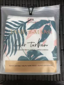 Turbante de cabello Cala Tame The Mane patrón Monstera - Imagen 1 de 5