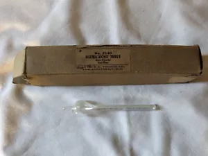 Pipetta bulbo pipetta ematocrito vintage arthur h thomas n.3140 made Germany - Foto 1 di 4