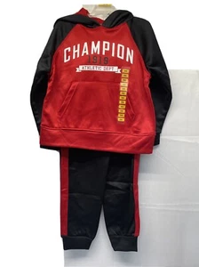 Champion Boy's 2-Pc. Active Red Track Suit # 5/6 - Picture 1 of 4