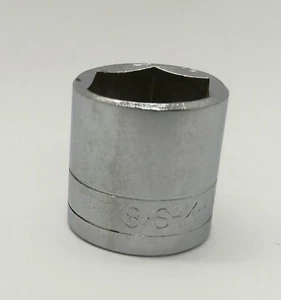 SK 7/8" 6 Pt Socket 3/8" Drive USA Shallow Socket - Picture 1 of 7