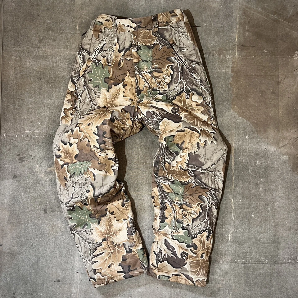 Камуфляжные тяжелые изолированные охотничьи штаны Cabela's Real Tree Scentlok Thinsulate большого размера - Изображение 1 из 4