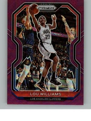 2020-21  Panini Prizm Lou Williams 151   Los Angeles Clippers Purple Wave Prizms - Image 1 of 2