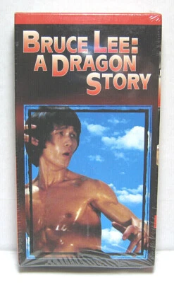 BRUCE LEE: A DRAGON STORY - VHS 1997 - GOODTIMES HOME VIDEO 05-09545 - NEW - Image 1 of 4
