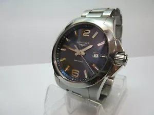LONGINES CONQUEST QUARTZ WATCH Ref. L3.760.4 - Imagen 1 de 9