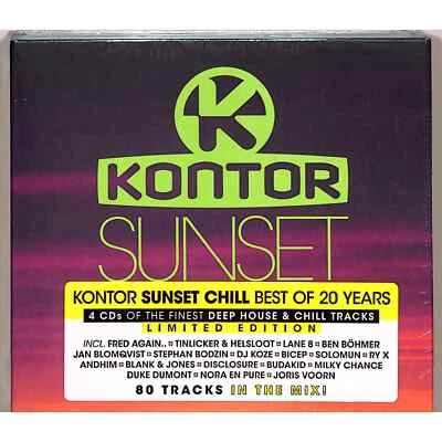 Various / KONTOR SUNSET CHILL-BEST OF 20 YEARS (4CD) / Kontor Records / 1028205 - Bild 1 von 2