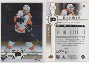 2019-20 Upper Deck Silver Foil Sean Couturier #74