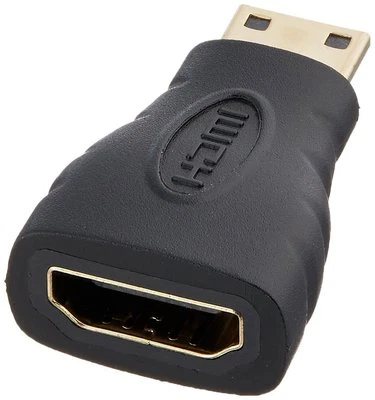 2 Pack Mini HDMI (Type C) Male to HDMI (Type A) Female Converter Adapter New - Image 1 of 2