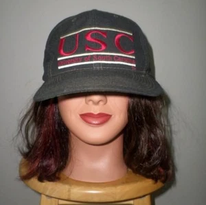UNIVERSITY SOUTHERN CALIFORNIA vtg baseball hat Trojans cap 1980s snapback Game - Picture 1 of 1