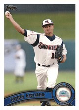 2011 Topps Pro Debut #255 Chris Archer 
