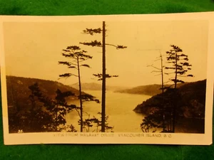 Malahat Drive postcard Real photo RRPC 1946 Vancouver Island BC #2710 - Picture 1 of 2