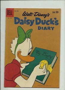 FOUR COLOR #1150 "DAISY DUCK'S DIARY"1961 GOLD KEY BARKS! SOLID VG/FN - Picture 1 of 2