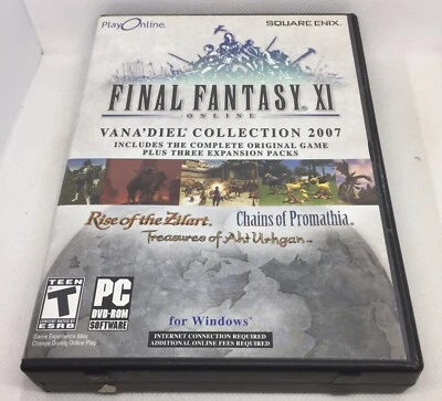 Final Fantasy XI Vana’Diel Collection 2007 PC CD ROM Missing Slipcase - Image 1 of 4