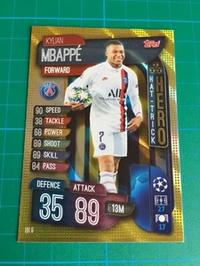 Topps Match Attax EXTRA UEFA Champions League 2019/20 Kylian Mbappe HH5 - Picture 1 of 2