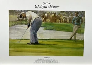 Walt Spitzmiller Star Wars I Print Golf 1962 US Open Oakmont Nicklaus Palmer - Picture 1 of 5