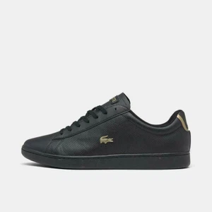 LACOSTE Size 11 12 MEN'S Limited METALLIC GOLD LEATHER CARNABY EVO 120 LEATHER - Picture 1 of 6