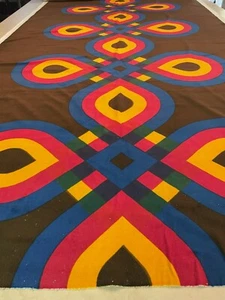 TESSUTO SCAMPOLO DI 3,20 MT IN VELLUTO DI COTONE DA ARREDAMENTO art 1690 28D - Foto 1 di 7