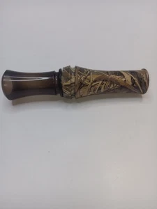 Flextone Camo Duck Call Hunting Game Call Waterfowl Mallard Realistic Sound -VGC - Picture 1 of 3