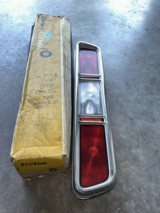 67 Chevy Impala Caprice NOS RH Taillight Bezel Housing Assembly Part #5958790 - Picture 1 of 4