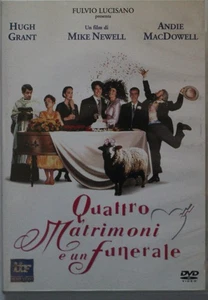 QUATTRO MATRIMONI E UN FUNERALE con Hugh Grant e Andie McDowell DVD - Foto 1 di 3