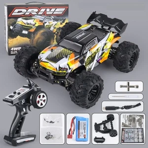 Ferngesteuertes RC Auto 70km/h – Brushless 4WD Offroad High Speed mit LED - Bild 1 von 10