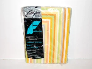 NEW Fieldcrest Freestyle Missoni Pullover Stripe Reversible Standard Pillowcases - Picture 1 of 18